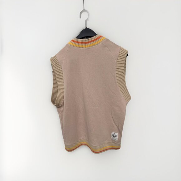 Limited Edition adidas 50yr Anniversary Embroidered V Neck Collegiate Vest Men S - Picture 5 of 5